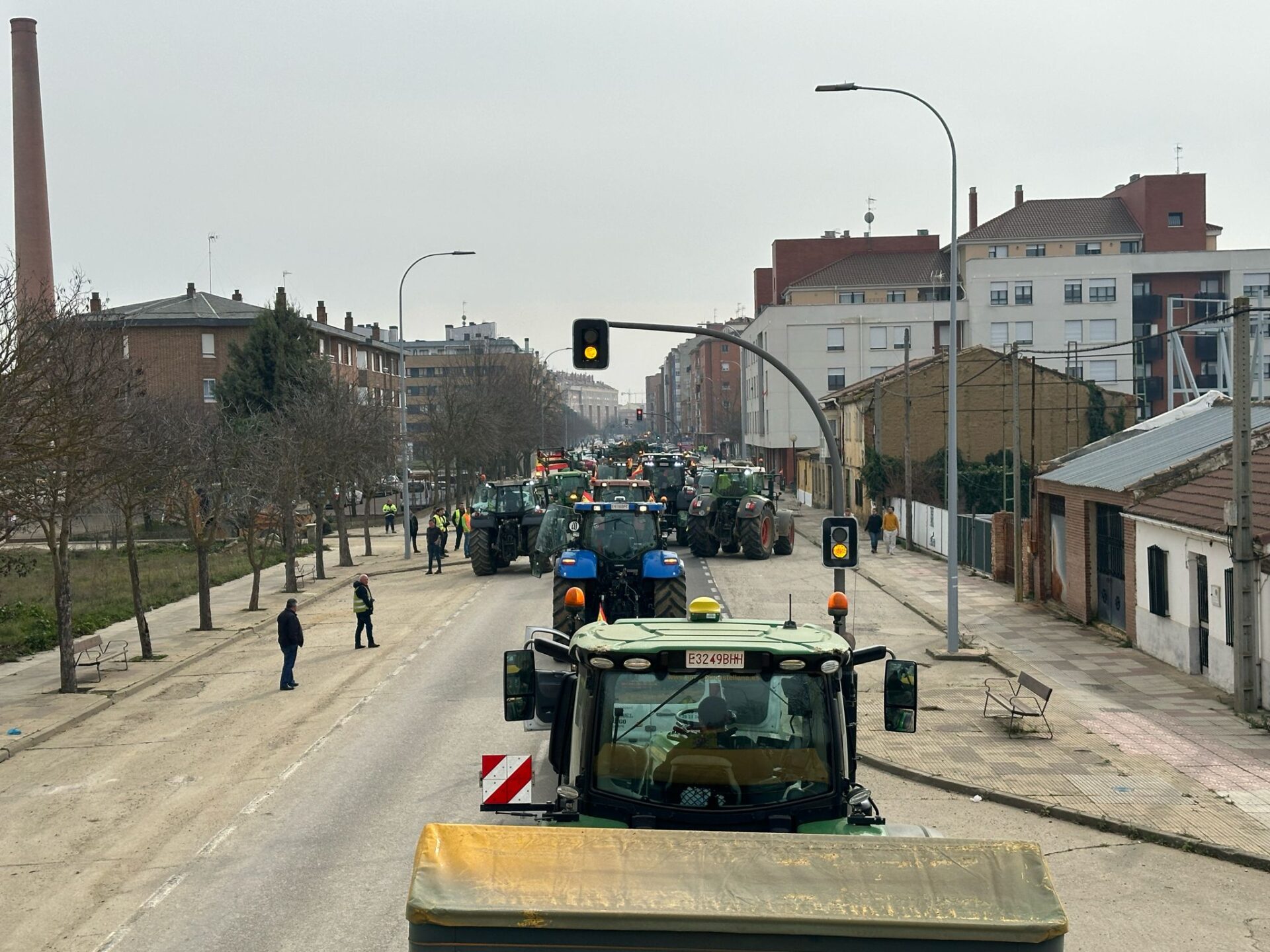 Tractorada en Palencia 3