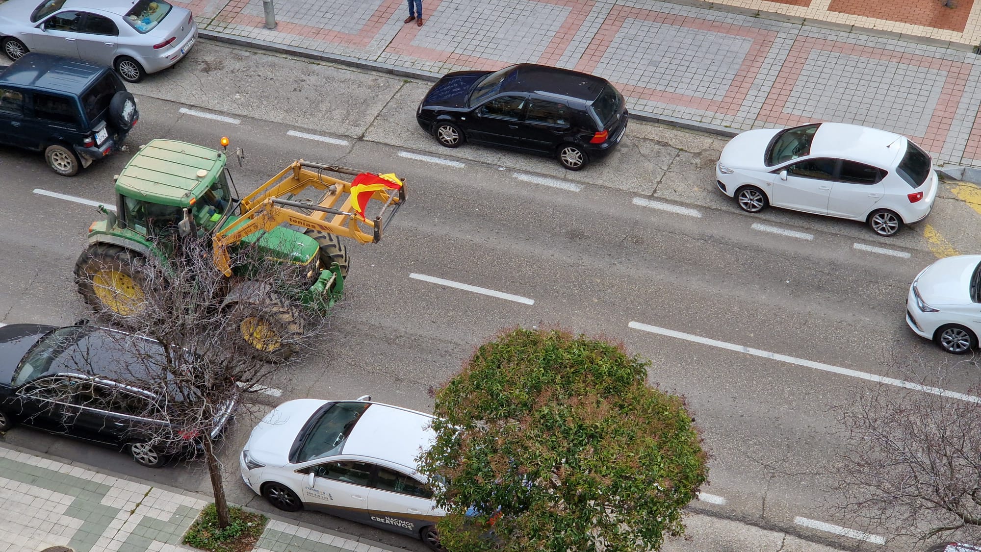 Tractorada en Palencia 3