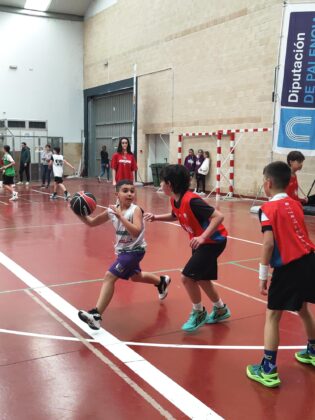 3X3 Baloncesto en Villalobón 2024. Foto: Club Baloncesto Palencia