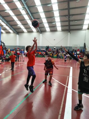 3X3 Baloncesto en Villalobón 2024. Foto: Club Baloncesto Palencia