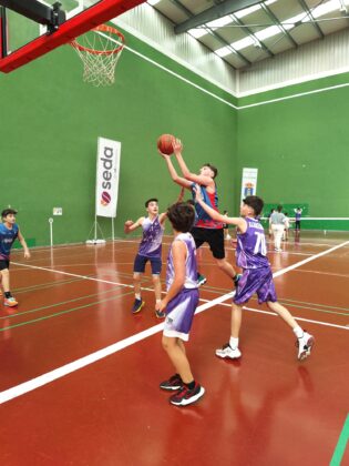 3X3 Baloncesto en Villalobón 2024. Foto: Club Baloncesto Palencia