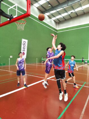 3X3 Baloncesto en Villalobón 2024. Foto: Club Baloncesto Palencia