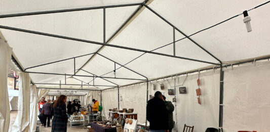 Feria de Cerámica en Astudillo 2024. Foto - Laura Illana