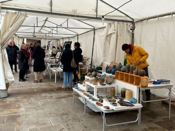 Feria de Cerámica en Astudillo 2024. Foto - Laura Illana