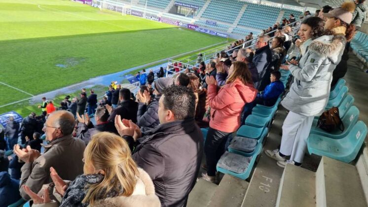 Homenaje a David Nieto en la Nueva Balastera