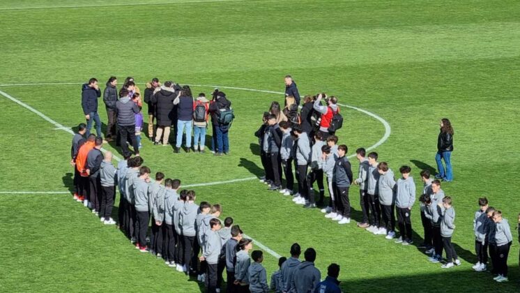 Homenaje a David Nieto en la Nueva Balastera