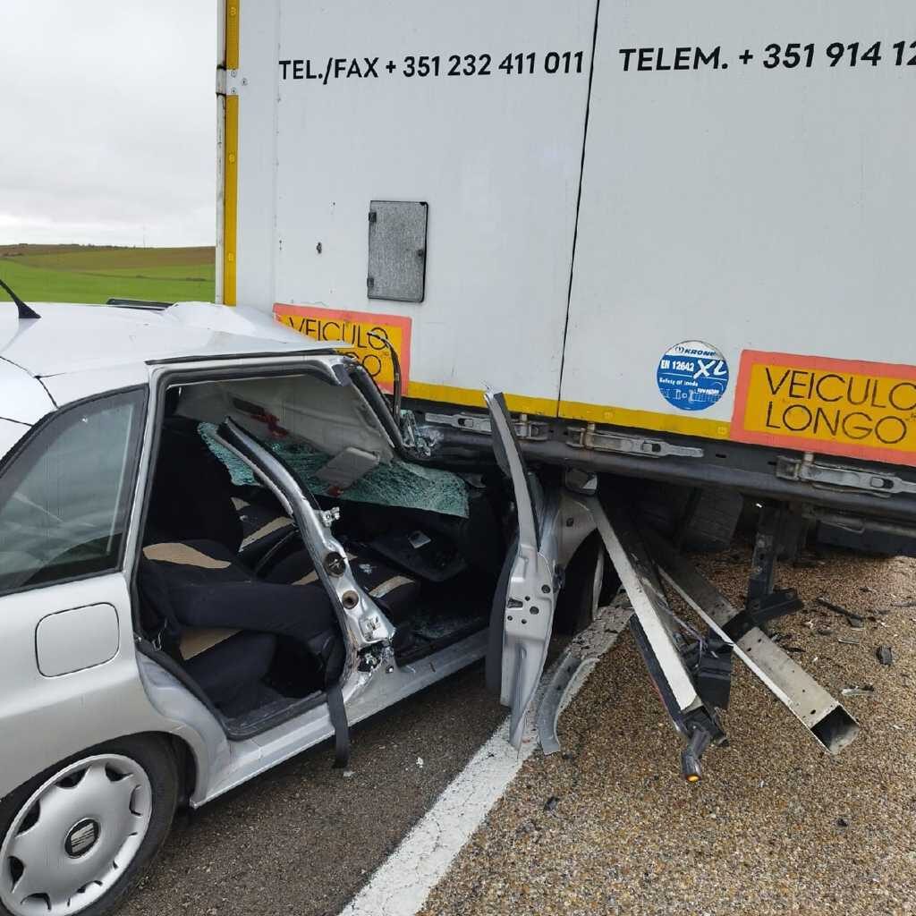 Accidente tráfico en Arancón, Soria