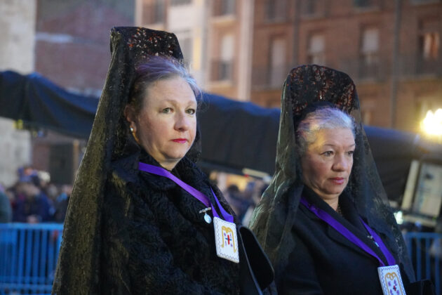 Semana Santa Palencia - Viernes Santo - Función del Descendimiento y Procesión del Santo Entierro 2024. A. Acitores