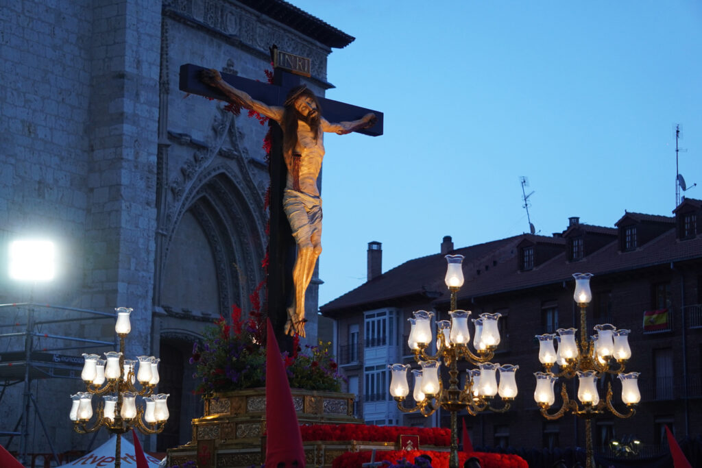 Semana Santa Palencia - Viernes Santo - Función del Descendimiento y Procesión del Santo Entierro 2024. A. Acitores