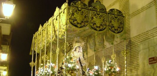 Virgen Ntra Sra de la Vera Cruz. Foto- Cofradía de la Vera Cruz de Palencia