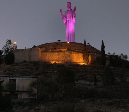 Vista del Cristo del Otero, donde se ubica el Centro de Interpretación de Victorio Macho. / ICAL