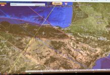 Zona en la que se podrá ver el eclipse de 2026.