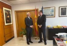 Nicanor Sen se ha reunido este martes en Madrid con el secretario general Ángel Luis Ortiz