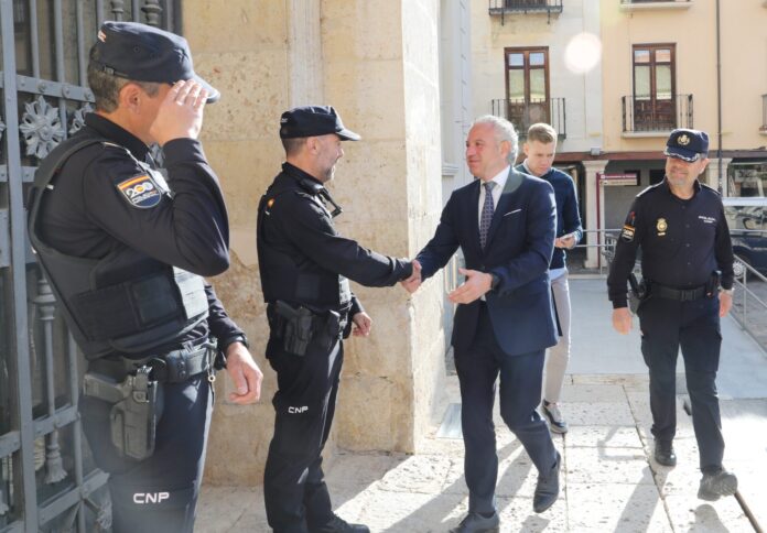 El delegado del Gobierno realiza un viaje institucional a Palencia