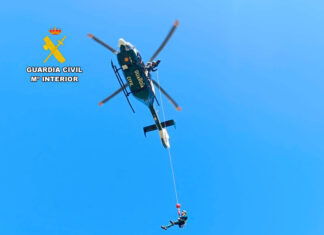 Helicóptero Guardia Civil León