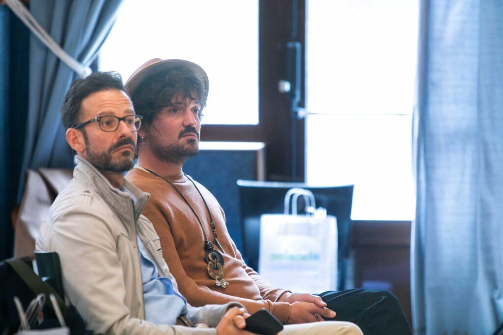 Los 'influencers' Carlo Cuñado y José Daniel Navarro. Foto: Victor Hugo Martín Caballero (Visual Crea)