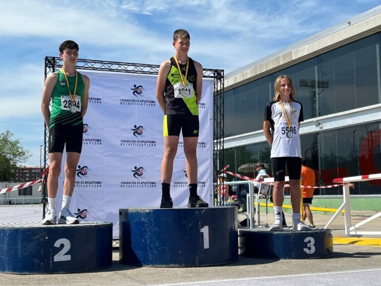 Mario Pérez Fernández ha sido oro en las Pistas de Río Esgueva en los CAMPEONATOS AUTONÓMICOS DE PRUEBAS COMBINADAS Y MARTILLO de VALLADOLID