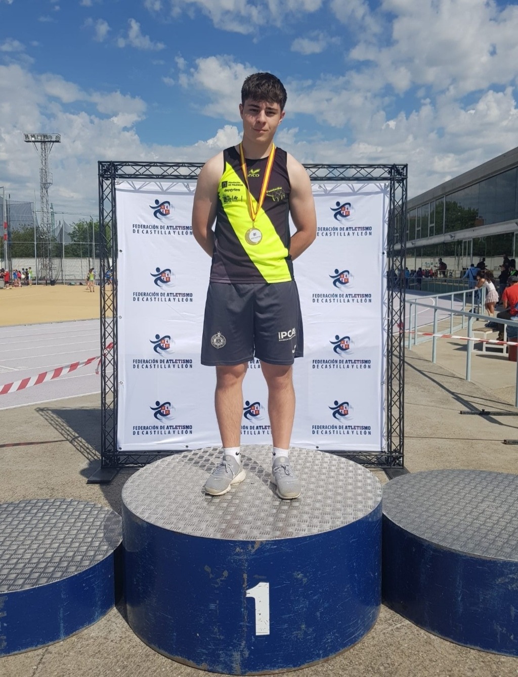 Oro para Pablo Vaquerizo en Martillo, en las Pistas de Río Esgueva en los CAMPEONATOS AUTONÓMICOS DE PRUEBAS COMBINADAS Y MARTILLO de VALLADOLID
