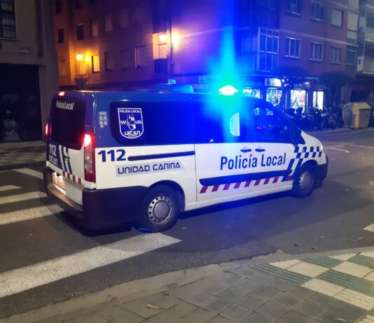 ehículo de la Policía Local de Palencia