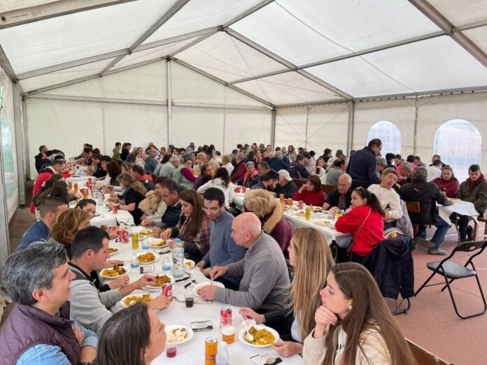 Paellada en Revenga