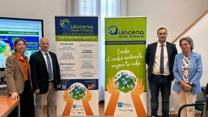 Presentación de la Quincena del Medio Ambiente 2024 de la Diputación de Palencia