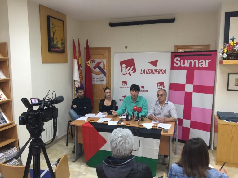 Rueda de prensa de Izquierda Unida-Sumar