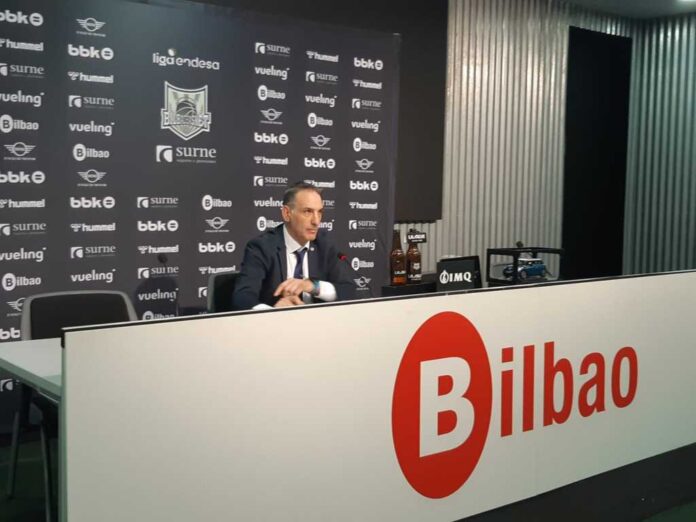 Declaraciones de Luis Guil tras su partido ente el Bilbao Basket y Zunder Palencia