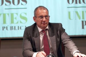 presidente del sector nacional de Educación de la Central Sindical Independiente y de Funcionarios (CSIF), Mario Gutiérrez