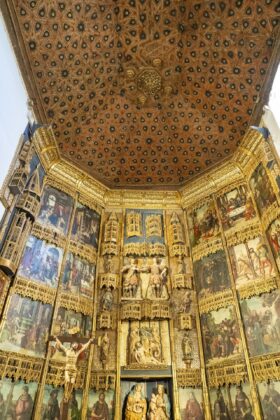 Retablo de la Iglesia de San Facundo y San Primitivo en Cisneros, perteneciente al Museo Territorial Campos del Renacimiento en Palencia. / Miriam Chacón (ICAL)
