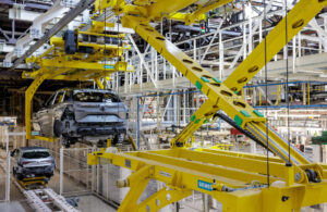 Cadena de Montaje de la factoría de Renault en Palencia.