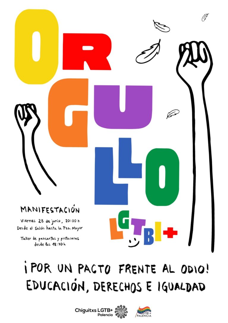 Cartel Orgullo Palencia 2024