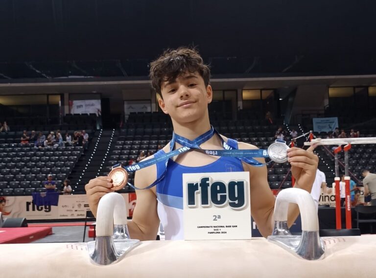 Diego Aguiar en el Campeonato de España