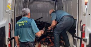 Destruidas 636 armas en Palencia intervenidas por la Guardia Civil