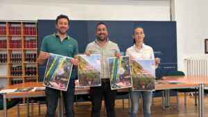 Presentación del II Trail 'Trijonero' de Paredes de Nava y la VI Travesía a Nado Canal de Castilla "Casas del Rey"