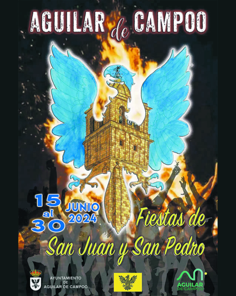 Cartel de fiestas de Aguilar de Campoo 2024