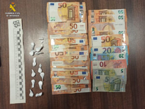 Detenido tráfico drogas Aguilar