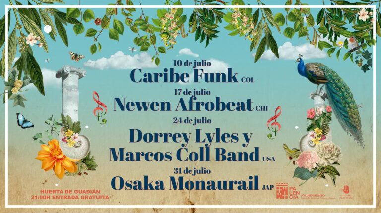 Cartel La Huerta de las Delicias 2024 en Palencia