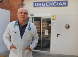 El presidente de la Sociedad Española de Medicina de Urgencias y Emergencias (SEMES) en Castilla y León y jefe del Servicio de Urgencias del Hospital Río Carrión de Palencia, Gonzalo Ibáñez, Brágimo ICAL
