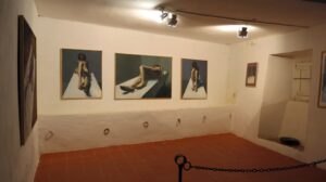 Imagen de una exposición en el Museo Narciso Maisterra en Fuentes de Valdepero