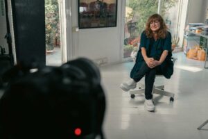 Rodaje del documental Isla Indómita sobre Piedad Isla. Visual Crea