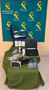 Objetos sustraídos en la clínica