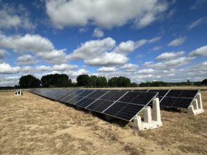 Parque fotovoltaico en La Olmeda