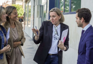 Imagen de archivo: La vicepresidenta y consejera de Familia e Igualdad de Oportunidades, Isabel Blanco, visita el local que albergará el 'Centro de Crisis de Atención a Víctimas de Violencias Sexuales' de Valladolid. / ICAL
