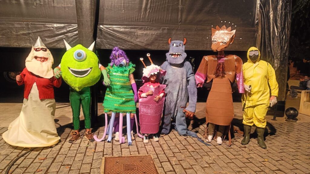 Disfraces en la Feria del Pimiento de Torquemada