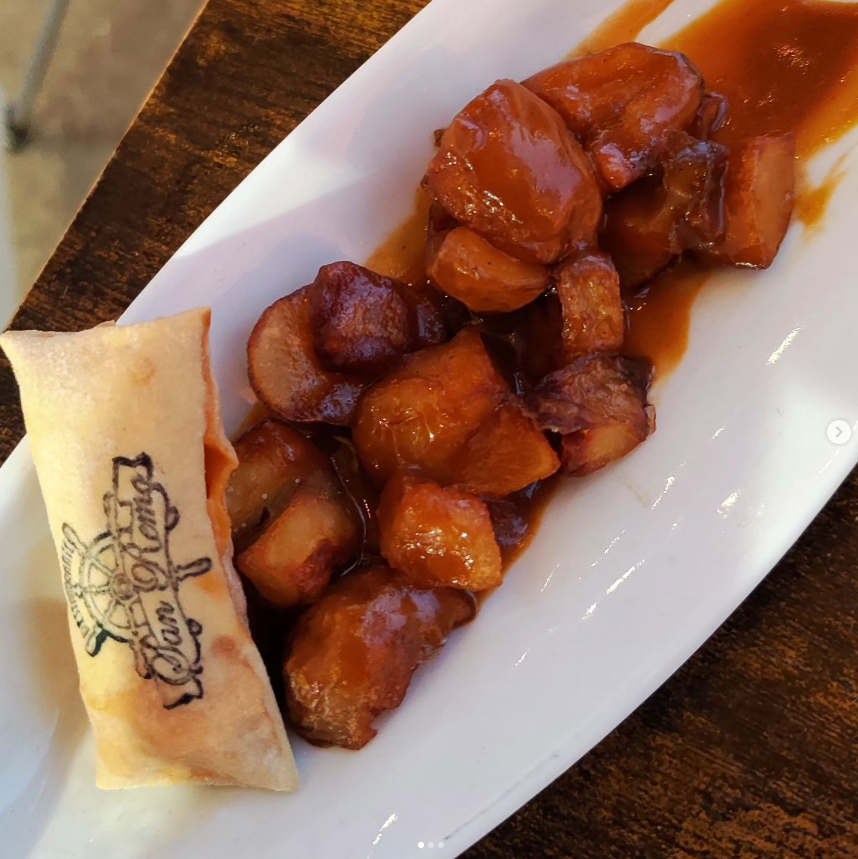 Patatas finalistas del Concurso Una de Bravas del Restaurante San Remo Palencia