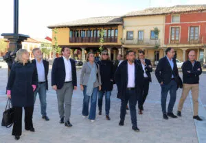 Cuca Gamarra y Alfonso Fernández Mañueco intervienen en un acto sobre conciliación en Becerril de Campos (Palencia) - Brágimo (ICAL)