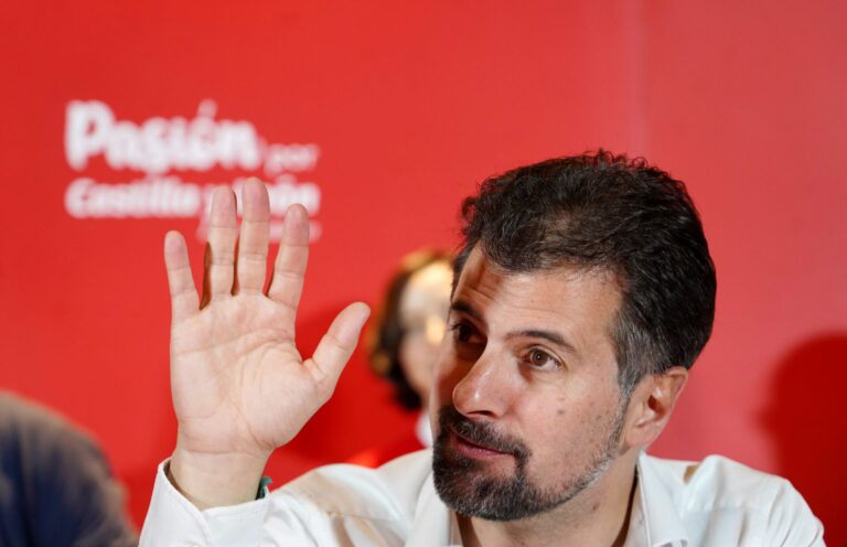 El secretario general del PSCyL, Luis Tudanca. / ICAL