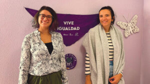 Celia y Tamara son dos de las trabajadoras de la asociación ADAVAS Palencia