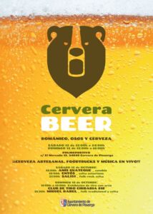 Cerveza Beer, 12 y 13 de octubre, en Cervera de Pisuerga