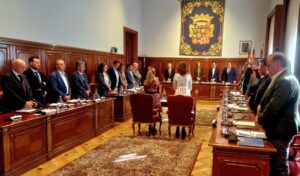 Fotografía del Pleno 31 octubre en la Diputación de Palencia